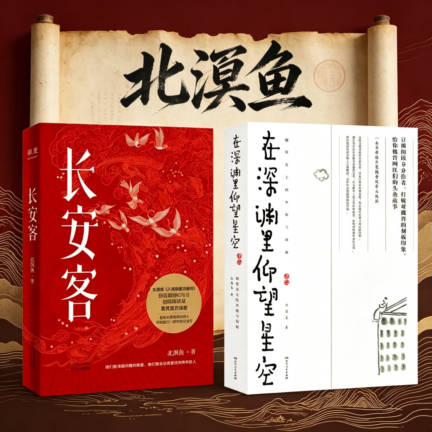 长安客+在深渊里仰望星空北溟鱼图片