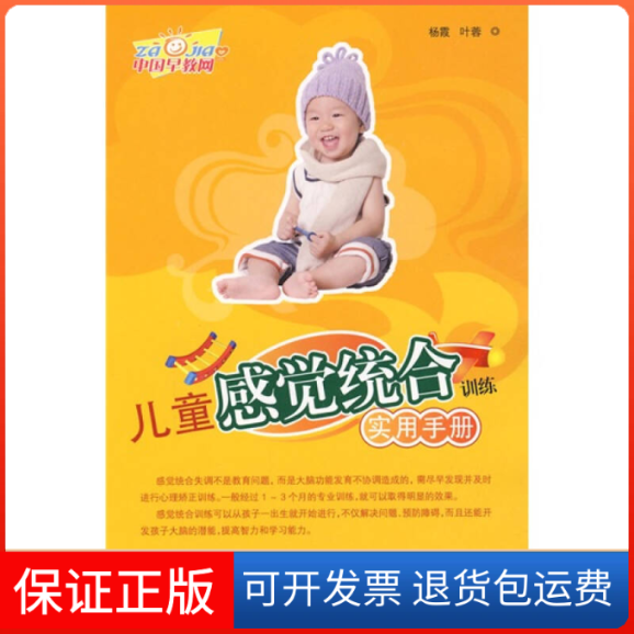 【保正版】儿童感觉统合训练实用手册杨霞叶蓉上海第二军医大学出版社