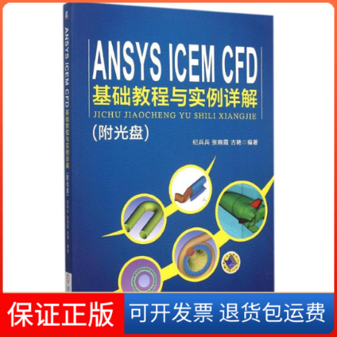 【保正版】ANSYS ICEM CFD基础教程与实例详解纪兵兵机械工业出版社9787111513001