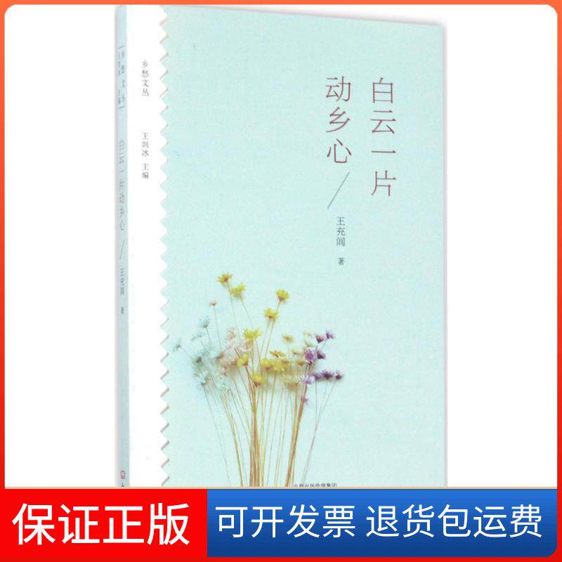 【保正版】白云一片动乡心王充闾 著;王剑冰 丛书主编 著大象出版社9787534791994