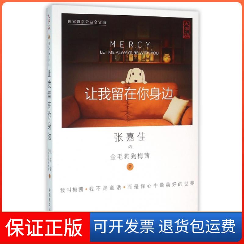 【正版】让我留在你身边(大字版)张嘉佳中国盲文9787500264316