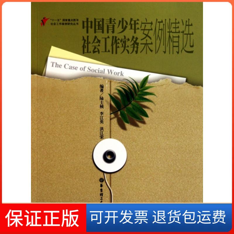 【保正版】中国青少年社会工作实务案例精选洪江荣陆士桢李江英华东理工大学出版社