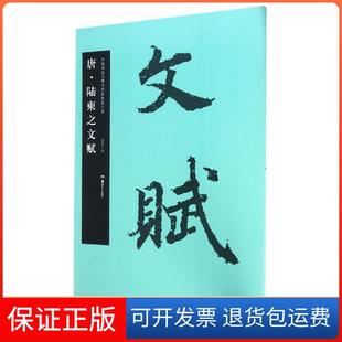 社 中国书法名碑名帖原色放大本唐陆柬之文赋胡紫桂湖南美术出版 保正版