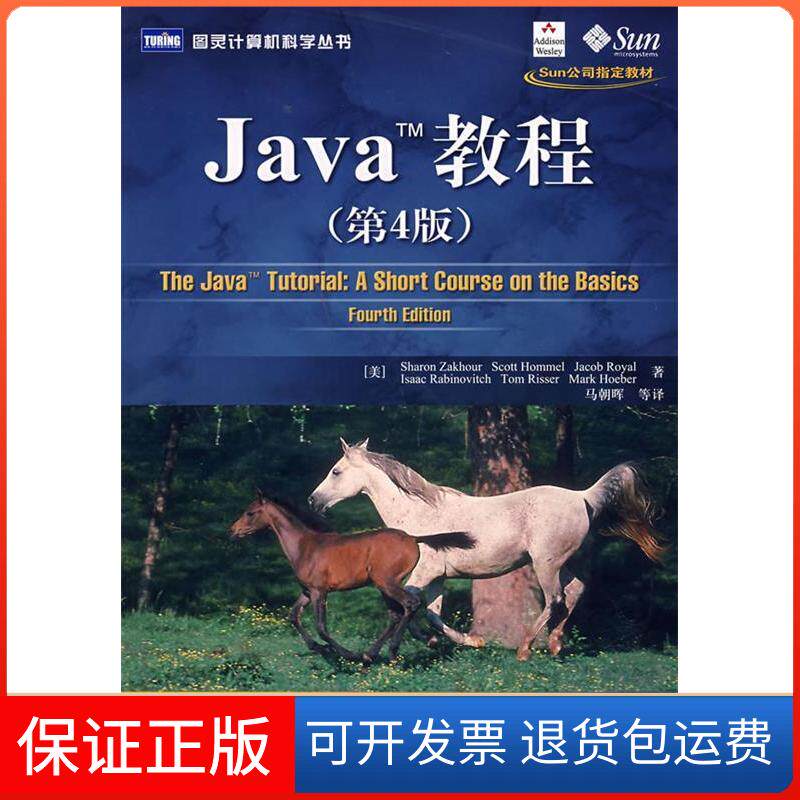 【保正版】Java教程(第4版)扎克霍尔人民邮电出版社9787115163363