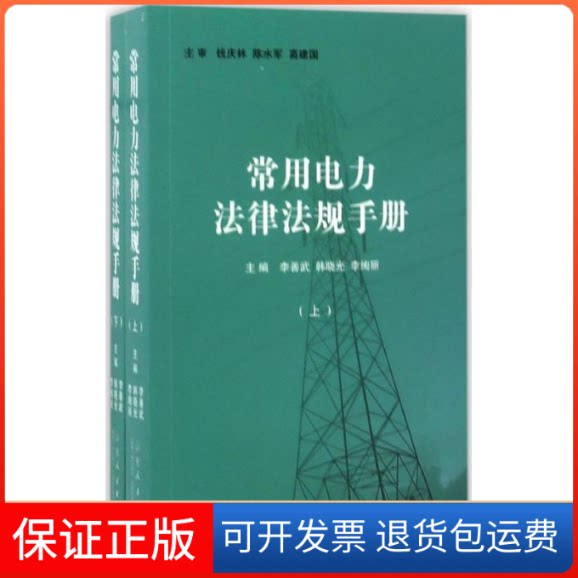 【保正版】常用电力法律法规手册李善武,韩晓光,李绚丽 主编山东人民出版社9787209104715
