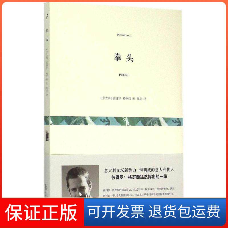 【保正版】拳头(意)彼得罗·格罗西(Pietro Grossi) 著;陈英 译 著上海文艺出版社9787532157228