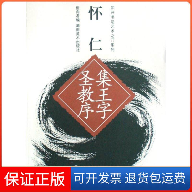 【保正版】怀仁集王字圣教序/叩开书艺之门系列崔向君湖南美术9787535630087