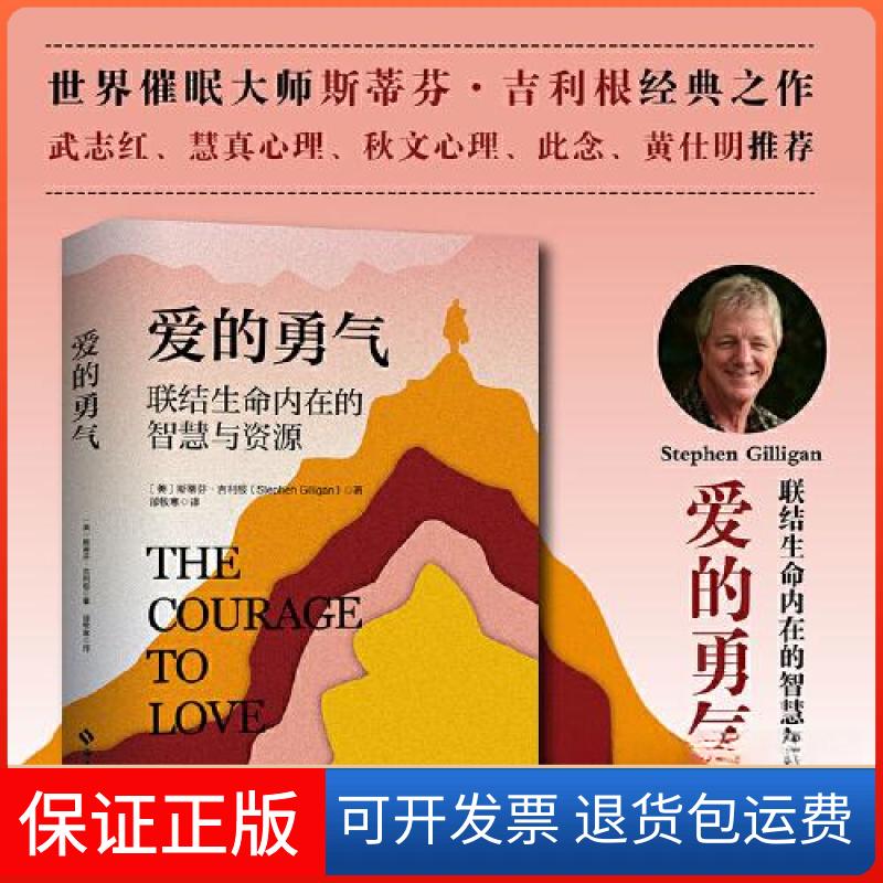 【保正版】爱的勇气：联结生命内在的智慧与资源（世界催眠大师斯蒂芬·吉利根思想之作！武志