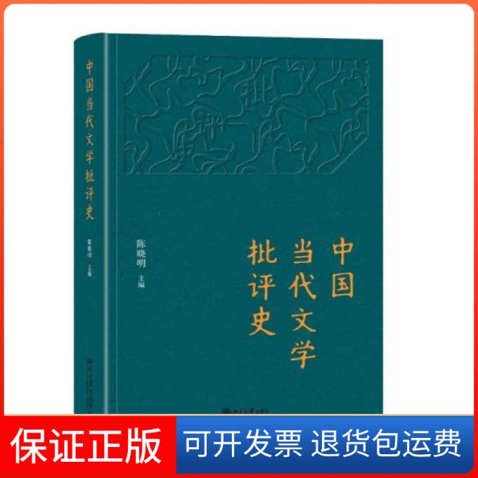 【保正版】中国当代文学批评史 中国现当代文学理论 陈晓明陈晓明北京大学出版社9787301329030