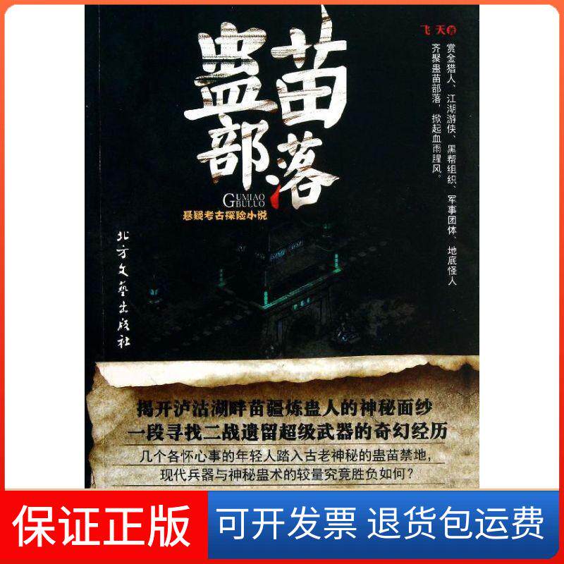 【保正版】蛊苗部落:悬疑考古探险小说飞天 著北方文艺出版社9787531729068