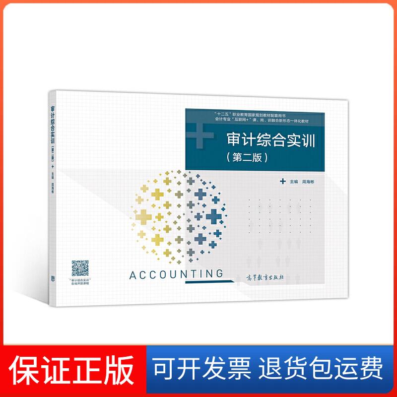 【保正版】审计综合实训(第二版)周海彬高等教育出版社9787040542660