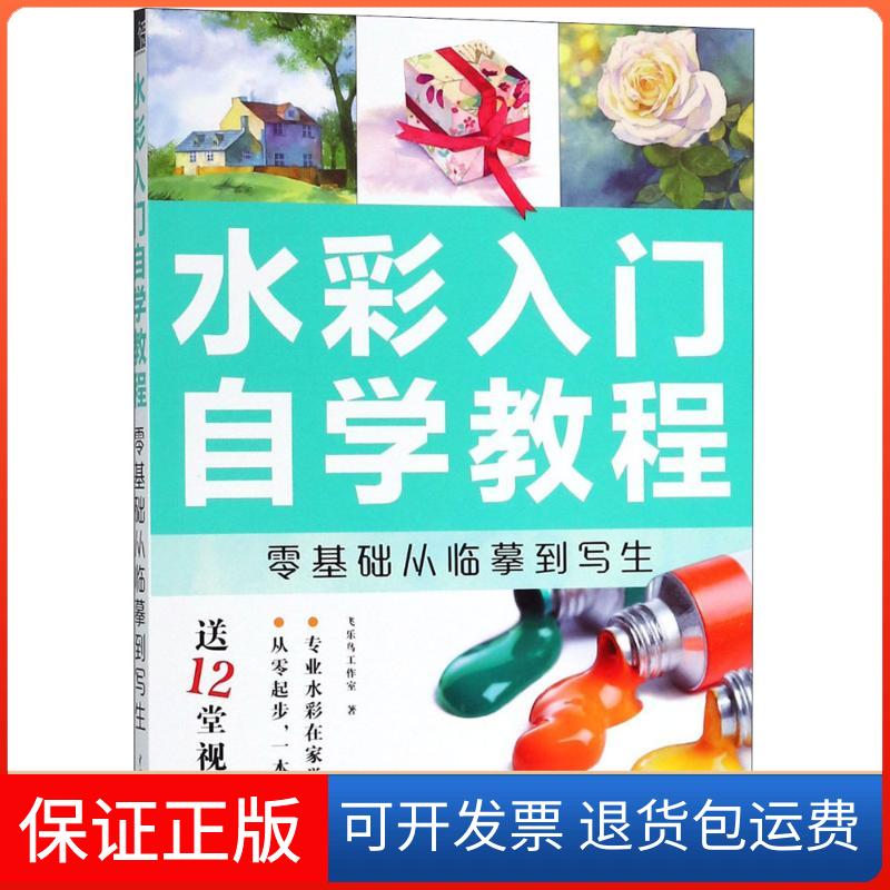【保正版】水彩入门自学教程飞乐鸟工作室 著中国水利水电出版社9787517065654