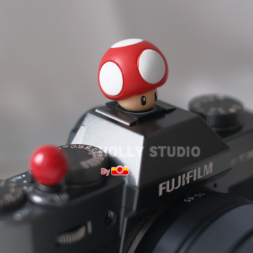 马里奥蘑菇头相机热靴盖