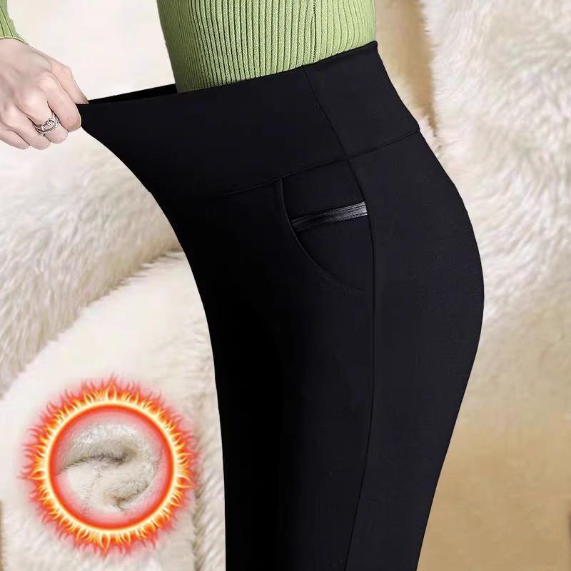 pants pencil stretch mother leggings wear outer waist high