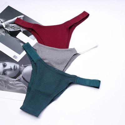 Cotton thong pants sexy hot low waist temptation fashion