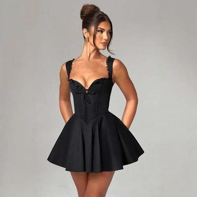 slim party fit sexy corset dresses dress women lace lace