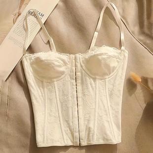 ring sexy chest hot ladies lace tights front wrap steel