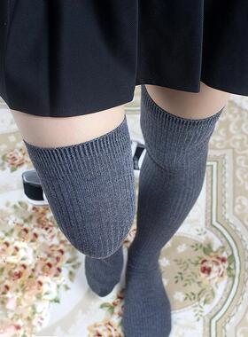 socks boots mid-tube tube high stripes vertical socks knee