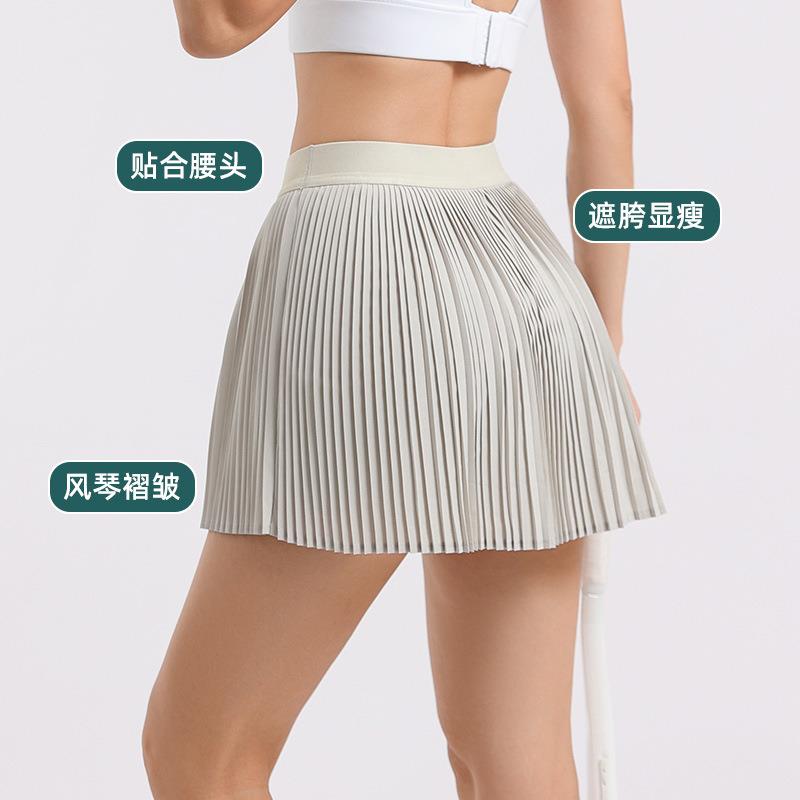 skirt quick-drying sports skirt shorts tennis pleated