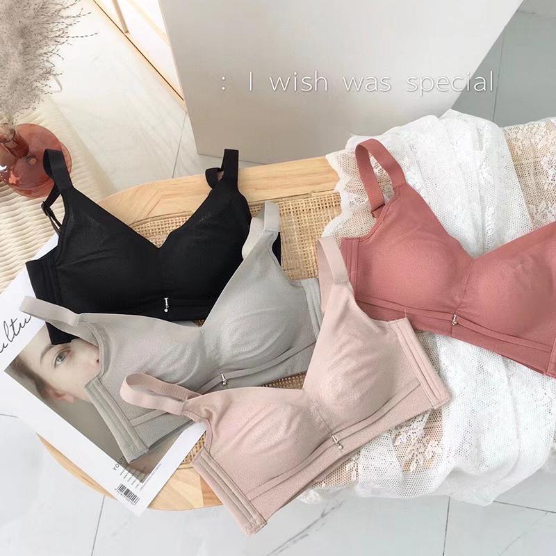 bra no-wire anti-sagging breasts gathered breasts small