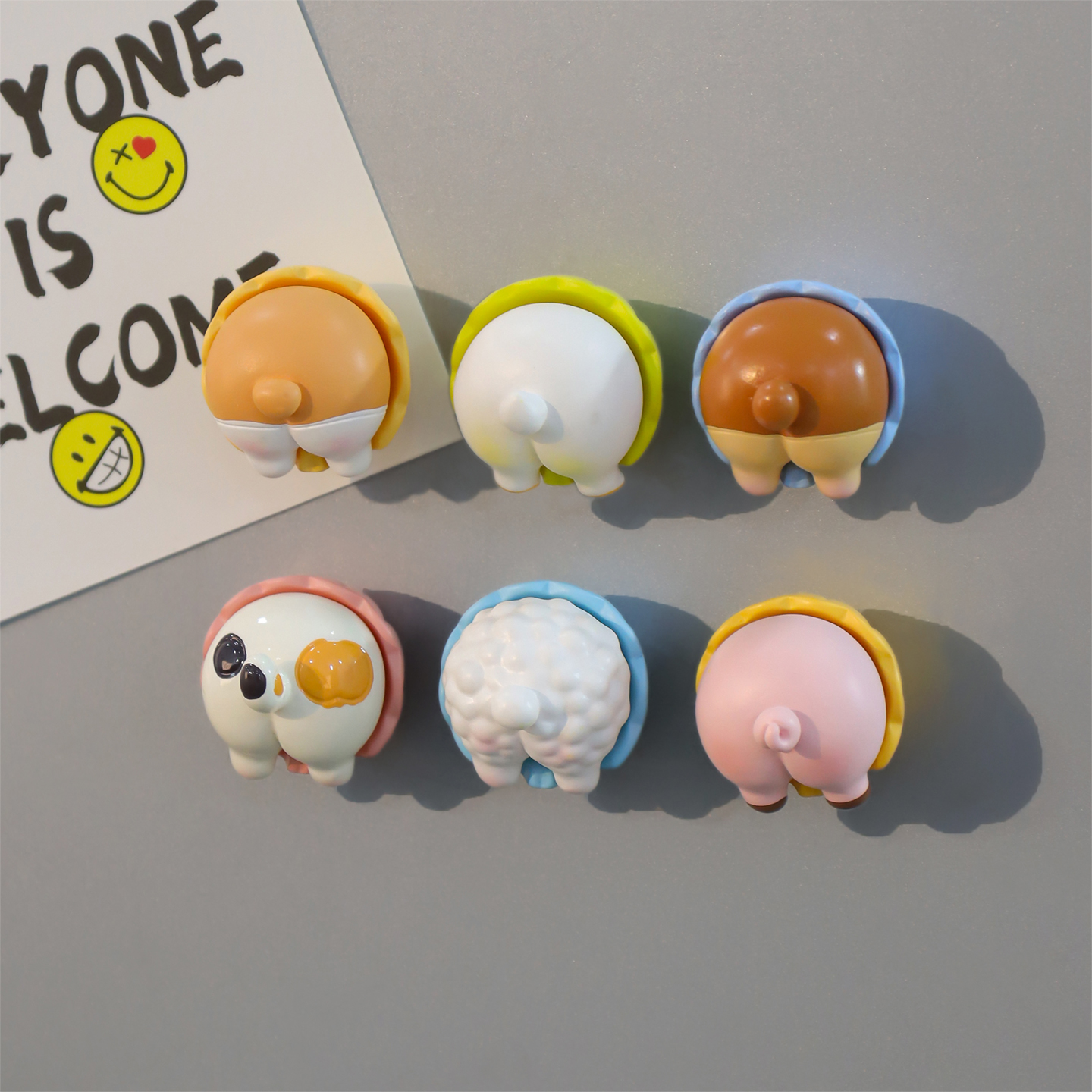 卡通可爱磁力装饰冰箱贴