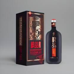 云南特产酒玉林泉酒 粮品壹号酒黑粮50度500ml高粱小曲固态法白酒