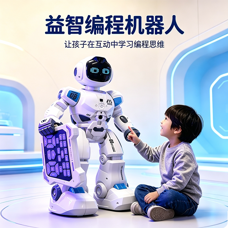 2026新款遥控AI机器人编程儿童跳舞智能对话电动玩具男孩生日礼物
