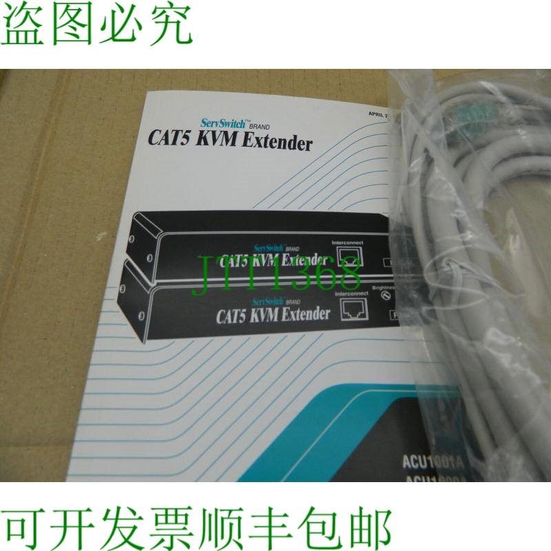原装供应1 xBlack Box 网络服务 ServSwitch ACU1002A -CAT5 KVM
