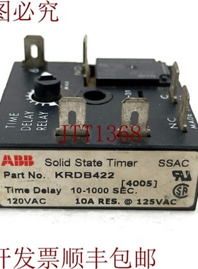 原装供应Abb KRDB422 SSD 120vac 10-1000sec 新品