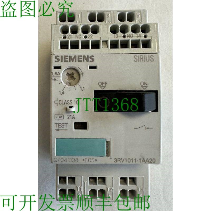 原装供应1.1A-1.6A/3RV1011-1AA20