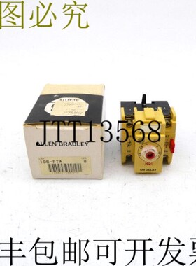 原装供应ALLEN BRADLEY 196-FTA SER.B 600VAC 1.2A 黑色/白色 N
