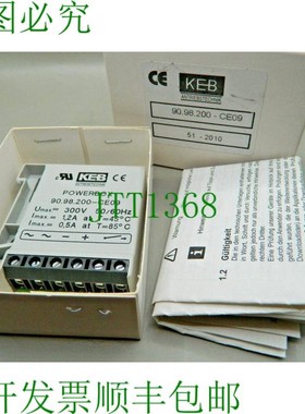 原装供应1 个 KEB 电源箱 90.98.200-CE09 KEB 9098200-CE09