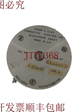 原装供应Penny & Giles 精密电位计 D20492 VAR4