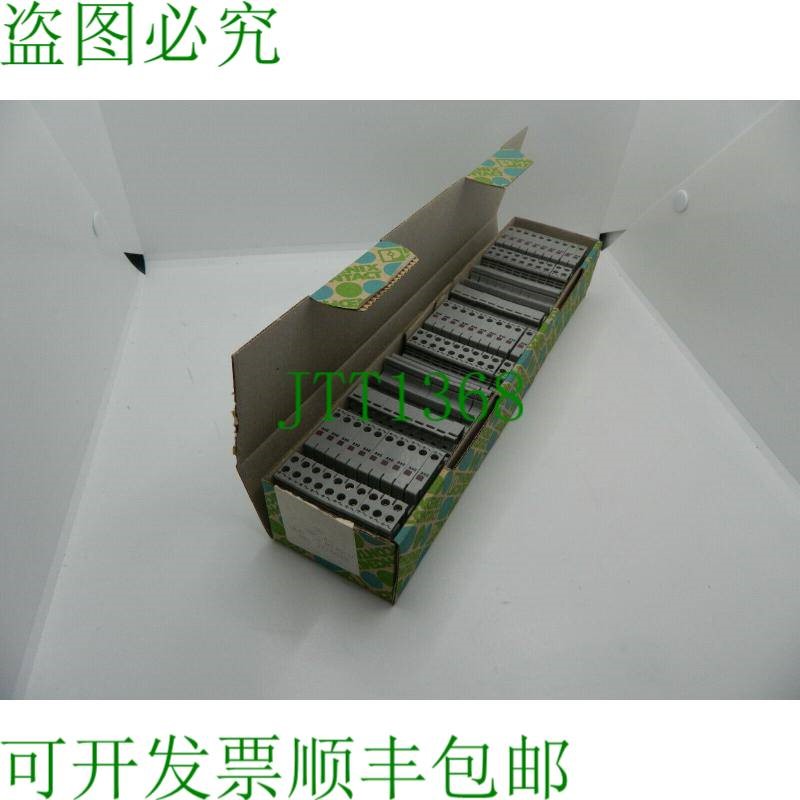 原装供应50 件 Phoenix Contact 元件端子块 UDK 4-ULA 24 RD/OU