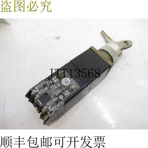 供应800MRH33B ALLEN BRADLEY 选择器开关 2 位置锁 b 图标和