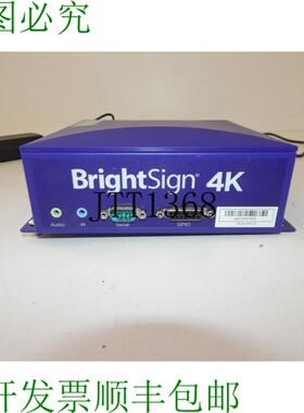 原装供应BrightSign 4K1042-WW 4K1042WW 网络互动4K媒体播放
