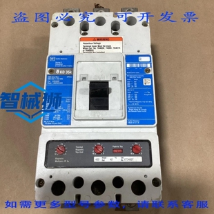 原装供应 卡特勒-汉默KD3400F断路器400A 600V 3极KT3400T脱扣器