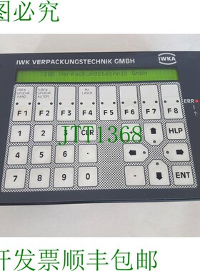 原装供应PCS090.操作面板/IWKA控制台