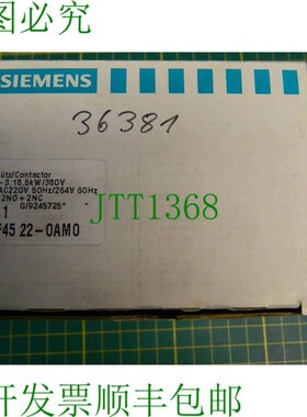 原装供应1x 3TF45 22-0AM0 18.5KW 功率