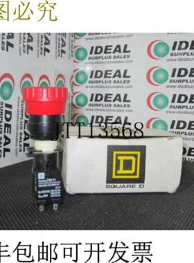 供应Square D D8C1RDU11 红色推扭按钮 - 新品