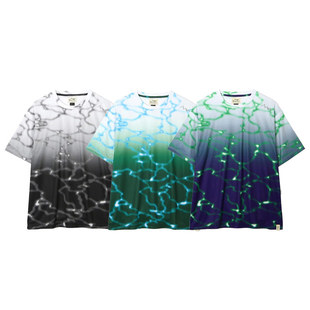 Dye 新款 锂元 MANASTASH 短袖 Tie 素扎染T恤日系休闲个性 Lithium