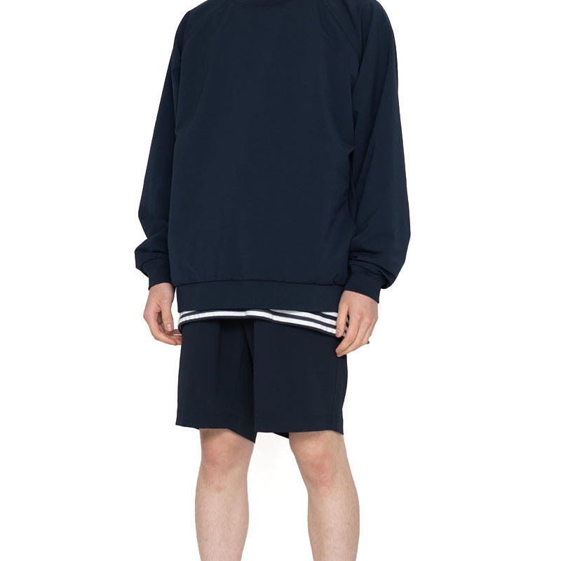 NANAMICA Alphadry Easy休闲宽松短裤贴袋吸汗凉爽舒适黑色