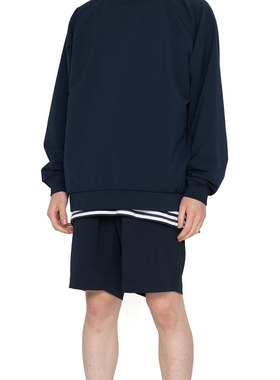 NANAMICA Alphadry Easy休闲宽松短裤贴袋吸汗凉爽舒适黑色