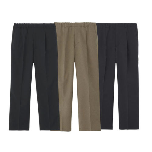 GOLDWIN One Tuck Straight Pants 新款男子休闲纯色单褶直筒裤