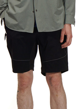 AND WANDER Trek Short Pants 3 户外休闲防水多口袋宽松短裤黑色