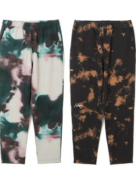 MANASTASH Tie Dye 25SS新款 男子扎染运动裤宽松透气薄款长裤