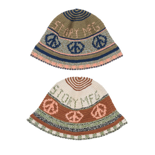 STORY MFG. | Brew Hat INDIGO PEACE 靛蓝/Pink Peace粉色