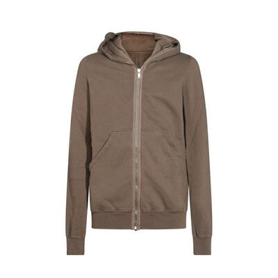 RICKOWENS咖色新款连帽卫衣