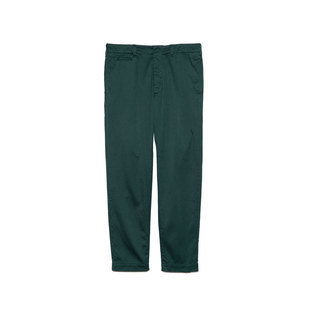 休闲舒适绿色 Chino棉质轻便快干直筒卡其裤 NANAMICA Straight