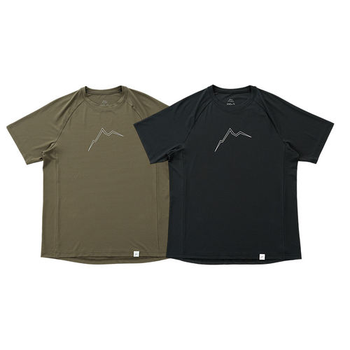 CAYL Reflect Logo Air Short Sleeve 男士 logo纯色户外短袖T恤